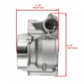 Caltric Cast Aluminium Engine Cylinder Jug Compatible With Yamaha Yfz450v Bill Ballance 2006 2007 Standard Bore 95mm