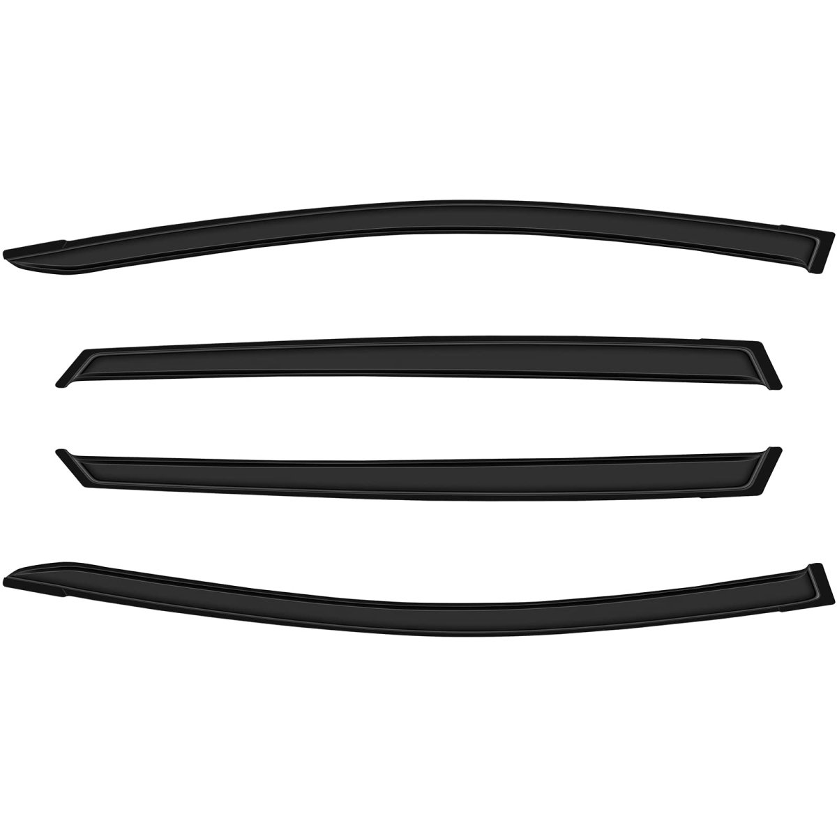Window Visors Fits 2013-2018 For Toyota Rav4 Rain Guard 4 Pieces