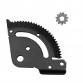 Hqpasfy Steering Sector Pinion Gear Rebuild Kit For John Deere D Series Lawn Tractors Replaces Uc13515 Gx26057 Gx26220 