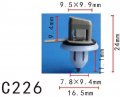 Autobahn88 Door Panel Clip Compatible With Toyota Oem 7503933060 Pack Of 20