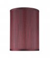 Aspen Creative 31034a Transitional Hardback Drum Cylinder Shape Spider Construction Lamp Shade In Dark Red 8 Wide X 11 