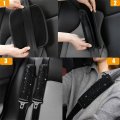 Mingzaiqipei Bling 2pcs Car Safety Belt Covers Crystal Diamond Seat Shoulder Pads For Women Or Girls Pink