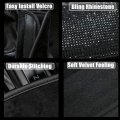 Mingzaiqipei Bling 2pcs Car Safety Belt Covers Crystal Diamond Seat Shoulder Pads For Women Or Girls Pink
