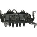 Ignition Coil For Hyundai Tiburon 2003 2004 2005 2006 2007 2008 12v Pack Design 4 Prong Blade Male Terminal 1 Female Square 