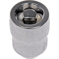 Wheel Lock Set For Dodge Viper 2008 2009 2010 Chrome Alloy Steel Grade 5 Bolt Acorn Nut Head Internal Design Clockwise Thread 4