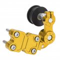 Motorcycle Chain Tensioner Automatic Adjuster Universal For Atv Offroad Vehicle Dirt Bike Yellow 
