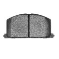 Disc Brake Pads For Toyota Corolla 1990 1991 1992 Semi Metallic 1 87 Inner Height 4 69 In Pad Width Front Position 