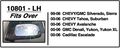 Cipa 10801 Chevrolet Gmc Custom Driver Side Towing Mirror
