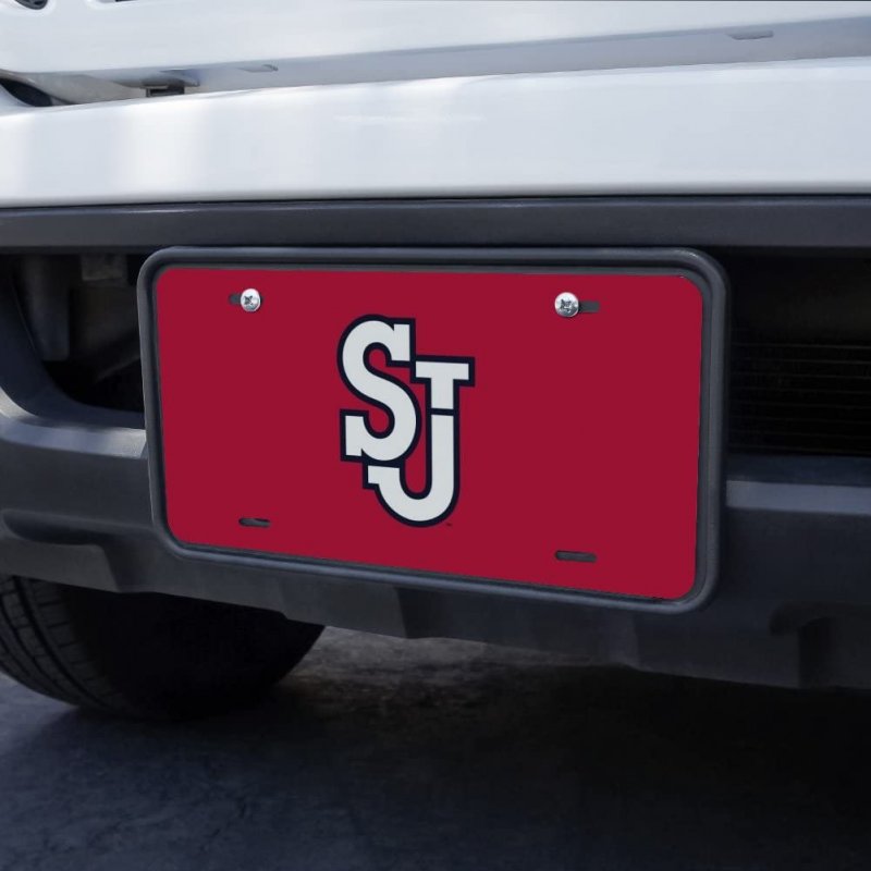 St John S University Primary Logo Novelty Metal Vanity Tag License Plate