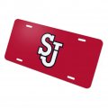 St John S University Primary Logo Novelty Metal Vanity Tag License Plate