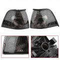 Turn Signal Light Cover 1 Pair Of Corner Warning Abs Material Replacement For 3 Series 318i 325i E36 4dr Sedan Wagon 92-98