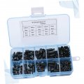 360 Pcs Spacer Replacement Thread Motherboard Tool Prototyping Accessories Nylon Hex Standoff Single-pass M2 Post White