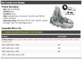 Rear Aluminum Transfer Case Housing Half Kit Compatible With 1999-2007 Gmc Sierra 1500