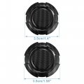 X Autohaux Car Exterior Door Key Jack Cover For Jeep Wrangler Jl Jlu Gladiator Jt 2018-2021 Panel Hole Protector Carbon Fiber