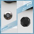 X Autohaux Car Exterior Door Key Jack Cover For Jeep Wrangler Jl Jlu Gladiator Jt 2018-2021 Panel Hole Protector Carbon Fiber
