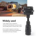 Keenso 7 Pin Trailer Adapter Way Plug Male To Female Socket Stable Connection Suitable For Boat