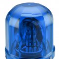 Baomain Industrial Signal Buzzer Warning Lamp Lte-1101j Blue Rotating Light Dc 24v 10w