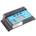 Intelligent Solar Charge Controller Pwm 12v 24v Dual Usb Panel Regulator Lcd Display 30a With Auto Parameter Adjustability