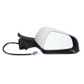 White Right Passenger Side Mirror For Tesla Model 3 2017-2023 Replace 51167177128 