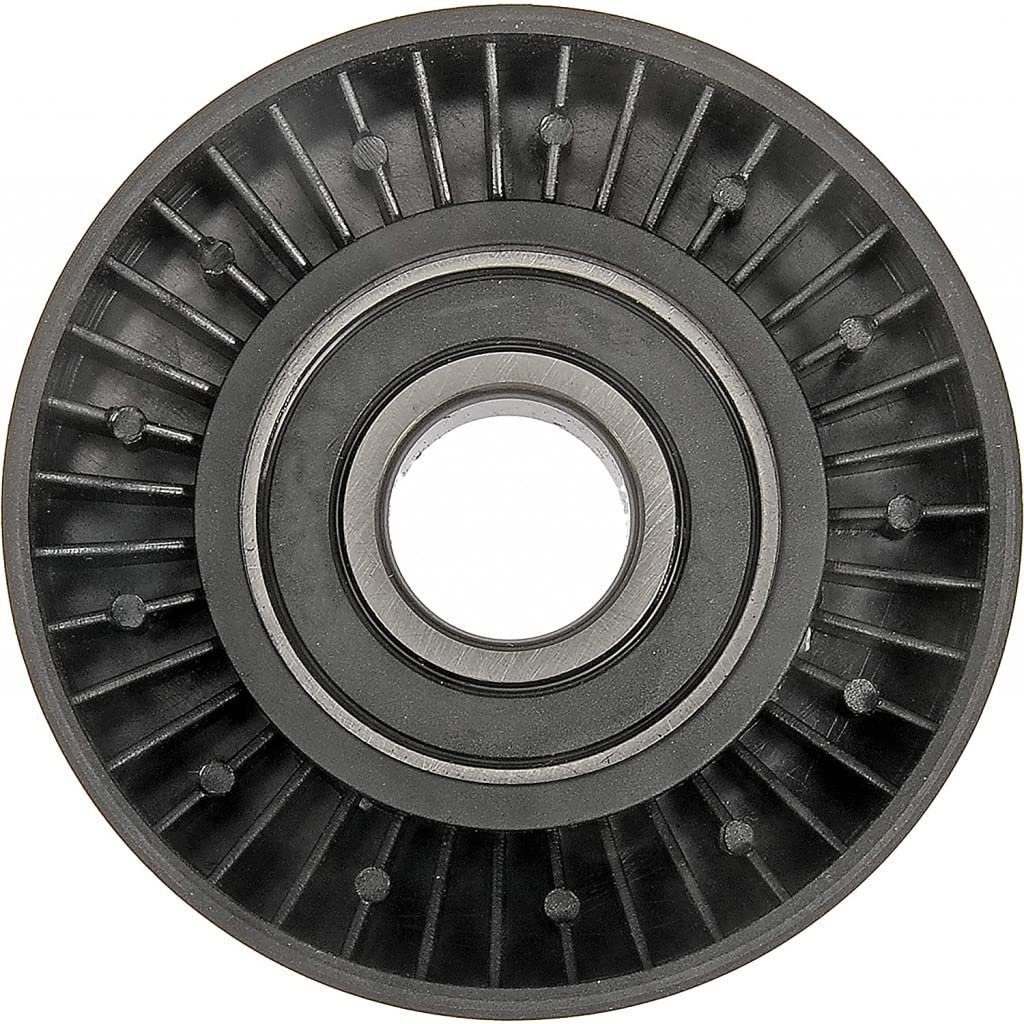 Idler Pulley For Jeep Commander 2006 2010 Serpentine Belt Type Plastic Black 17mm Inside Diameter Alx Pau Rb 419 725 Cl360a50