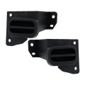 Bumper Tow Hook Covers For Gmc Sierra 1500 2022 2023 2024 2025 Front Driver And Passenger Side Pair Textured Black At4 At4x 