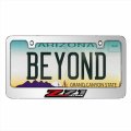 Ipick Image For Chevrolet Z71 Metal License Plate Frame Chrome