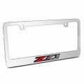 Ipick Image For Chevrolet Z71 Metal License Plate Frame Chrome