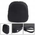 Topteng Universal Black Backrest Cushion Sissy Bar Pad For Yamaha Honda Suzuki Kawasaki Motorcycles