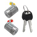 Dl1539 Dl19b D528a 2dlk4 Door Lock Cylinder Kit W Keys Replacement For G Mc C2500 Suburban 1995-1999 