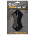Niche Brake Pad Set For Arctic Cat Wildcat Sport 700 Xt Ltd 2502-462 Front Semi-metallic