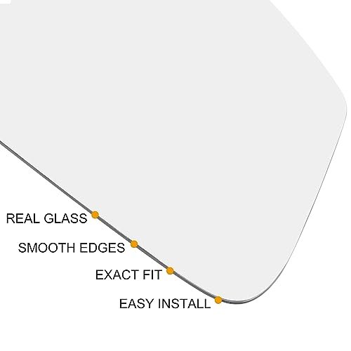 Car Rearview Mirror Glass Replacement With Backing Plate Heated Left Side Driver For Nissan Cube Juke