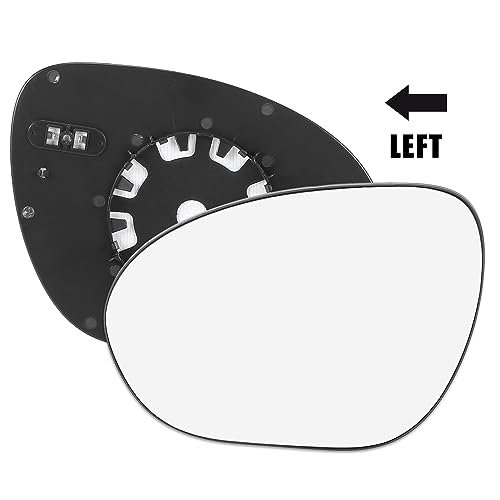 Car Rearview Mirror Glass Replacement With Backing Plate Heated Left Side Driver For Nissan Cube Juke