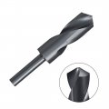 Uxcell 18 5mm Reduced Shank Drill Bit Hss 6542 Black Oxide With 1 2 Inch Straight