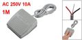 Ac 250v 10a Spdt Nc No Treadle Momentary Power Foot Pedal Switch Cnc 
