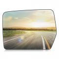 Driver Left Side Power Heated Mirror Glass For 2004-2014 Ford F-150 Replacement 4l3z-17k707-db 