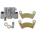 M Mati Front Left Brake Caliper With Pads Without Mounting Bracket For Polaris Ranger 4 500 Efi 570 4x4 700 800 900 902d 1000