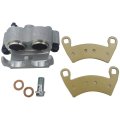 M Mati Front Left Brake Caliper With Pads Without Mounting Bracket For Polaris Ranger 4 500 Efi 570 4x4 700 800 900 902d 1000