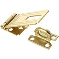 National Hardware N102-293 V30 Safety Hasp In Brass 
