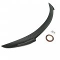Hecasa Rear Spoiler Trunk Wing Compatible With 2012-2021 Tesla Model S Air Deflector Abs Plastic Carbon Fiber Printing