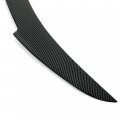 Hecasa Rear Spoiler Trunk Wing Compatible With 2012-2021 Tesla Model S Air Deflector Abs Plastic Carbon Fiber Printing