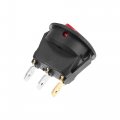 Interior 1 Set Dc 12v 20a Led Rocker Switch On-off 3 Pins Toggle Waterproof For Caravan Camper Dashboard 