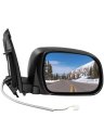 Right Side View Mirror For 2004 To 2010 Toyota Sienna Power Adjustment Manual Folding Non Heated Black 