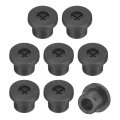 8 Pcs Cable Cord Grommet 3 Inch 10mm Desk Flexible Rubber Grommets Wire Hole Cover Pass Through For Office Computer Organizer 