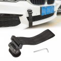 Universal Trailer Tow Strap Black Decorative Car Belt For Bumper Abs Nylon Racing Style Ornament With Wrench Fit Passenger And 