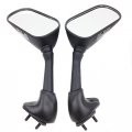 Xkh- Motorcycle Oem Replacement Mirrors Compatible With Yzfr6 Yzf-r6 R6 2001 2002 01 02 Black B00y44il4u