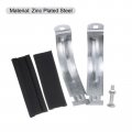 Uxcell Rubber Cushion Strut Clamp Fit For 4-1 2 Pipe Cushioned Rigid Steel Mounting Pex Tubing To Channels