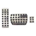 Stainless Steel Sport Brake Pedal Pads Cover For M-class W164 Gl-class X164 R-class V251 