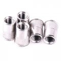 50pcs M3m4m5m6m8 Aluminum Alloy Rivet Flat Head Thread Insert Nut Cap Duo Er