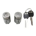Dl19881 Door Lock Cylinder Kit With Keys Replacement Dl179 2dlk14 Dlk614 For 1995-99 G Mc Suburban K2500 New 