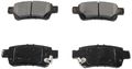 Bp1088c Rear Ceramic Brake Pad For Suv Precision Cut Backing Plates And Noise Reducing Shims 